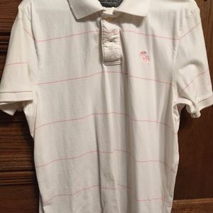 Abercrombie & Fitch XL mens polo short sleeve shirt